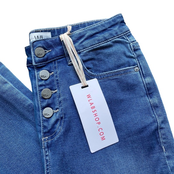 WL Wash Lab Willa Wide Leg Jeans - Picture 2 of 8